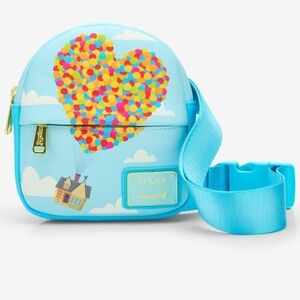 Loungefly Pixar Up Balloon Heart Belt Bag